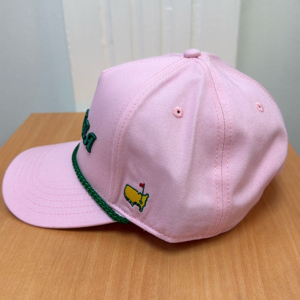 2026 Masters Tournament Pink AZALEA Embroidered Rope Hat!!🔥🔥🔥 - Picture 9 of 16